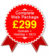 Complete web package - £299